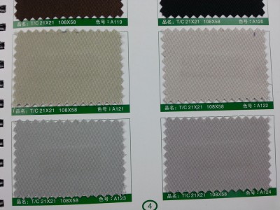 SD-DGYE   滌棉紗卡  T/C  21*21  108*58 細節-14